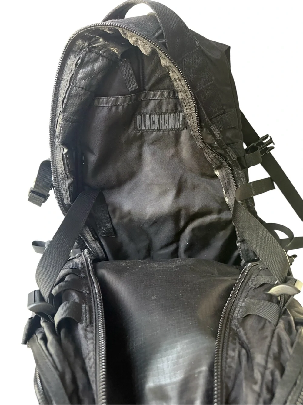 Blackhawk! Tactical Backpack Black Molle Military Assault Rucksack Travel Pack